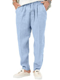 Men's Plus Size Drawstring Pants with Pockets