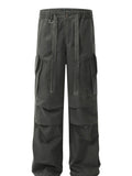 Men's Drawstring Loose Fit Cargo Pants