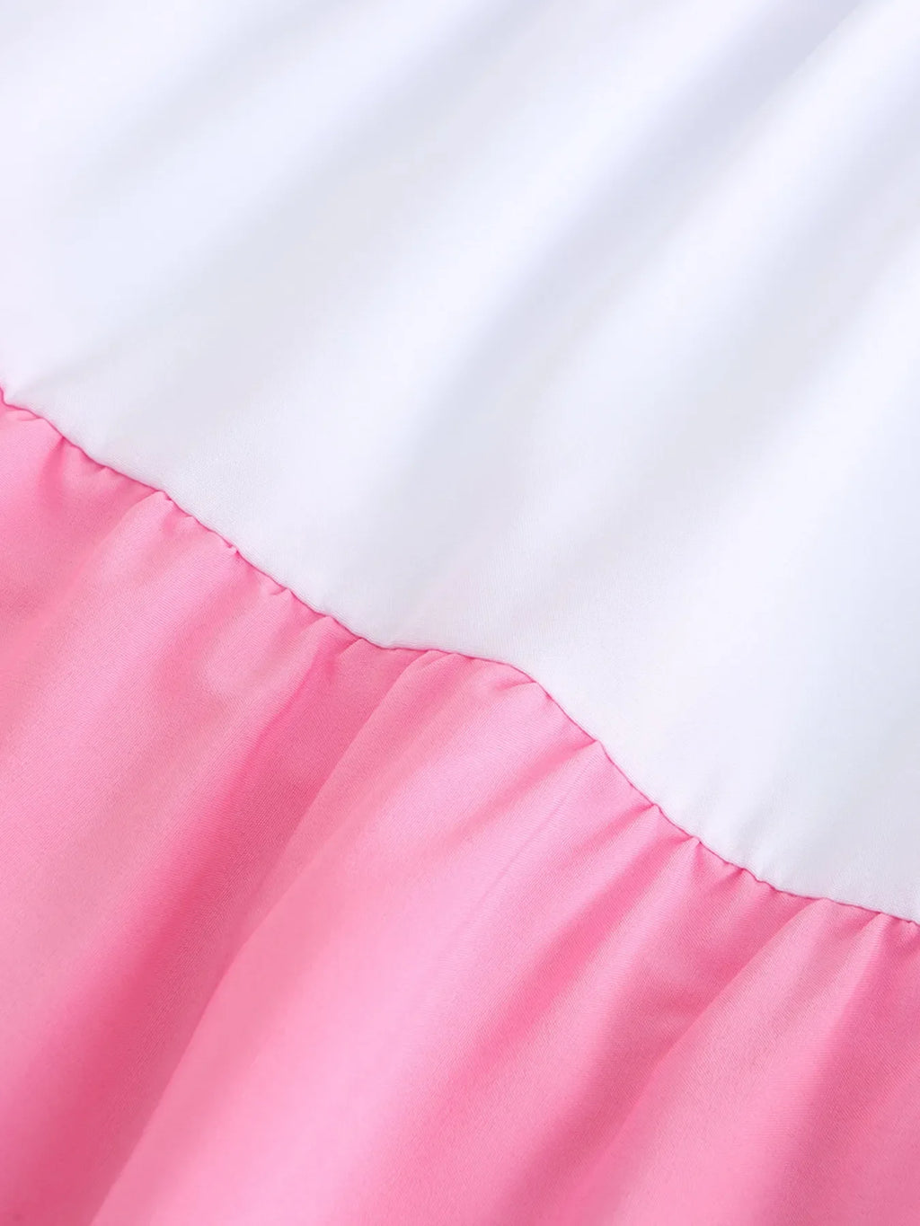 Full Size Color Block Tiered Ruffle Summer Dress Plus Size