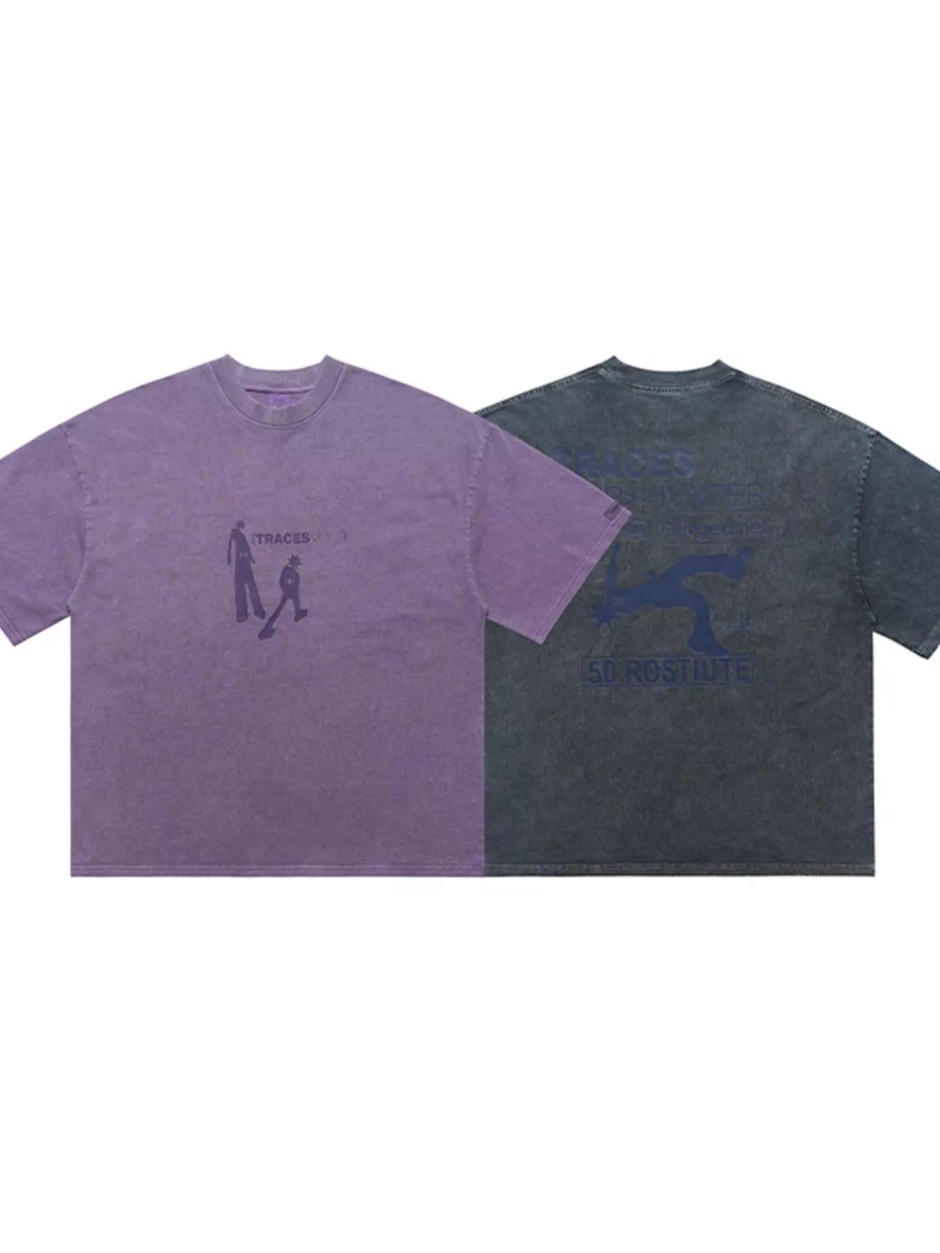 Men's Washed Graphic Short Sleeve T-Shirt