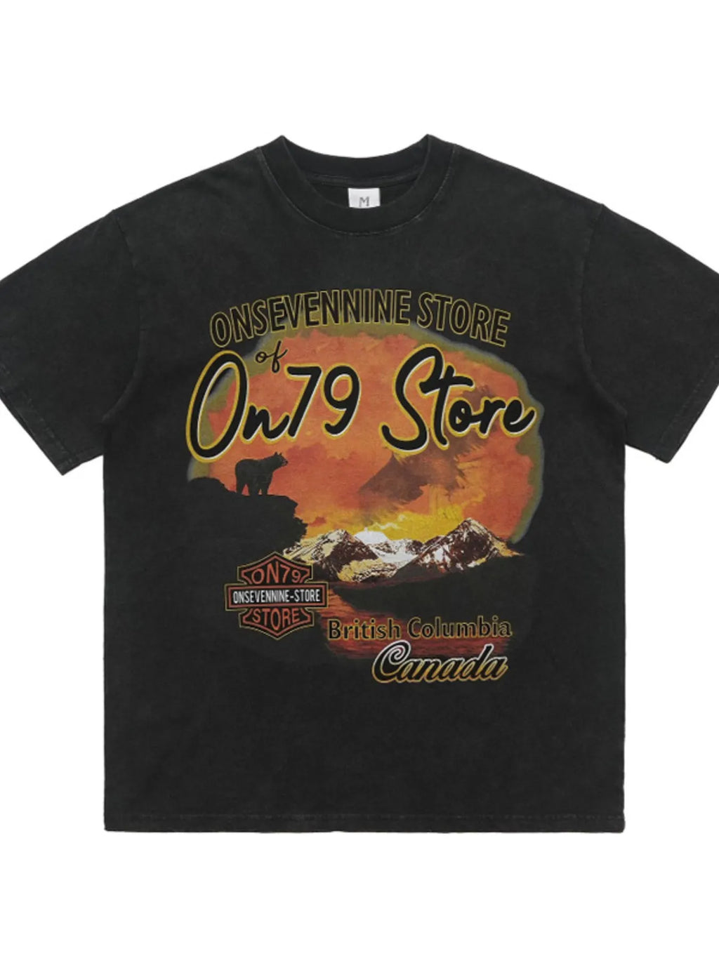 Men's Graphic Round Neck Oversized T-Shirt