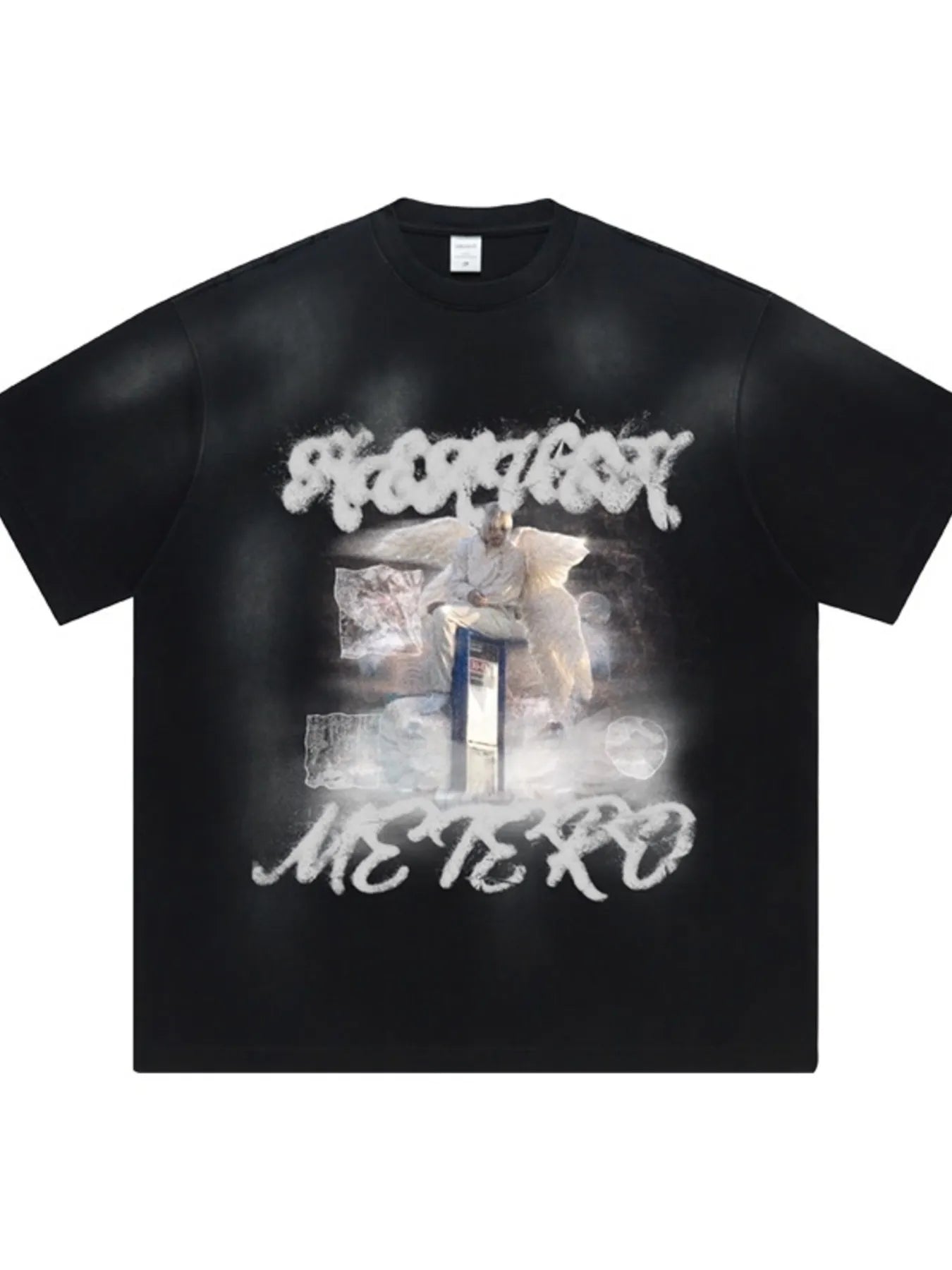Men's Graphic Round Neck Short Sleeve T-Shirt