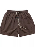 Men's Casual Drawstring Waist Shorts
