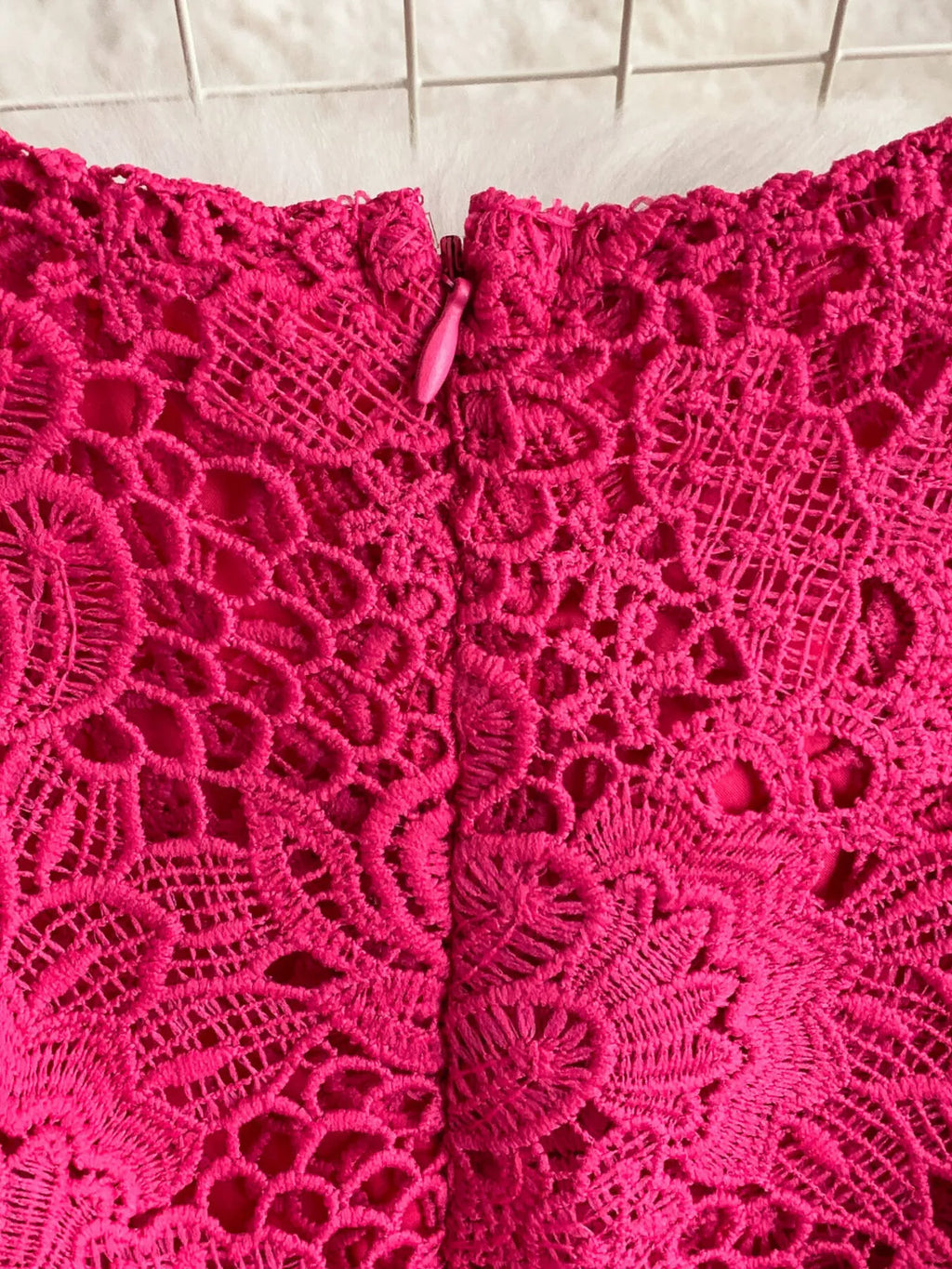 Lace Sleeveless A-Line Dress