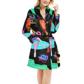Baha Ranch Vegas Neon Women's Western Bath Robe