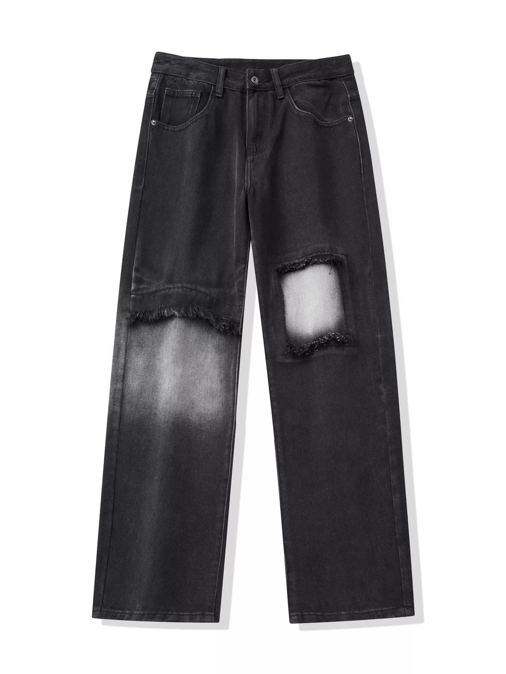Men's Distressed Loose Fit Jeans