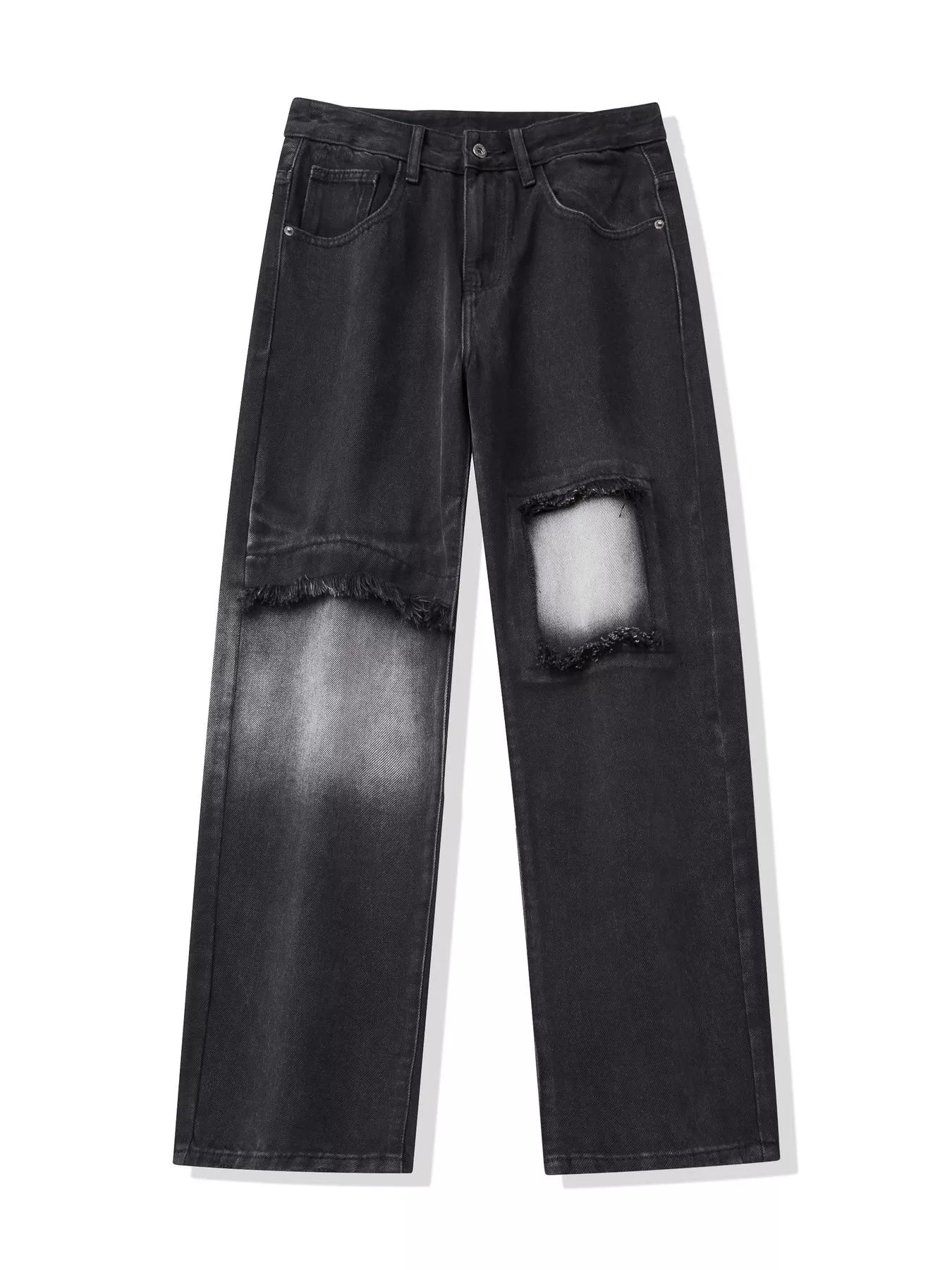 Men's Distressed Loose Fit Jeans
