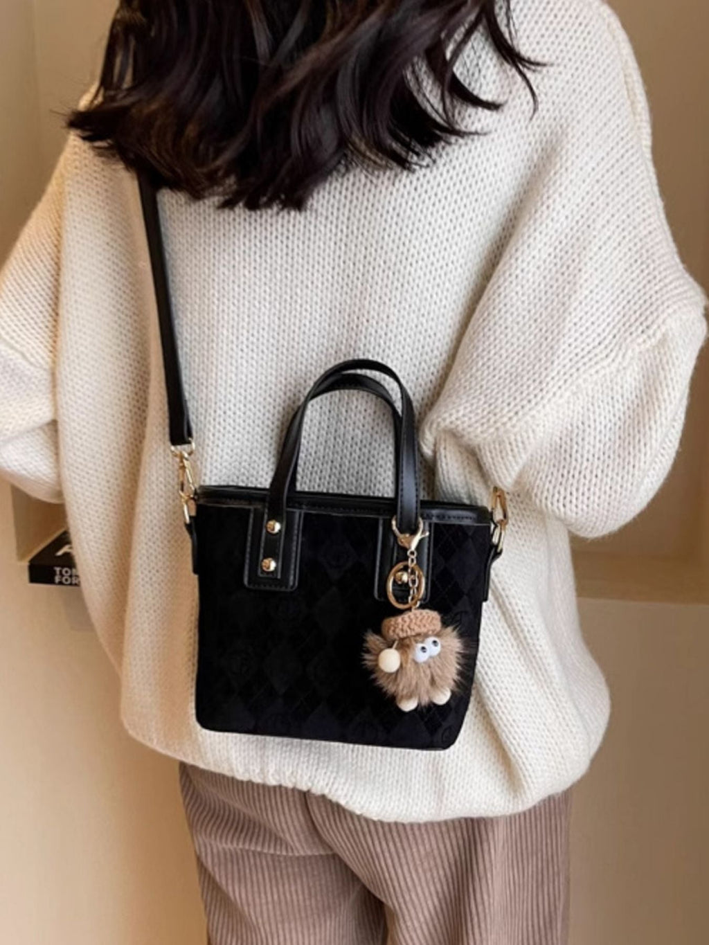 Top Handle Crossbody Bag