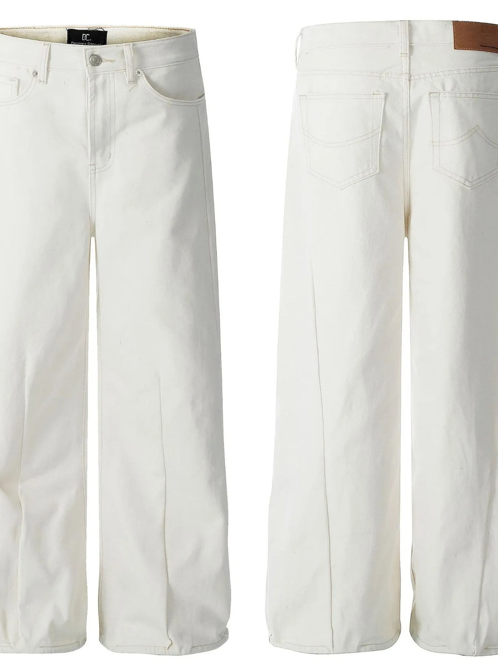 Men's High-Waist Wide Leg Jeans