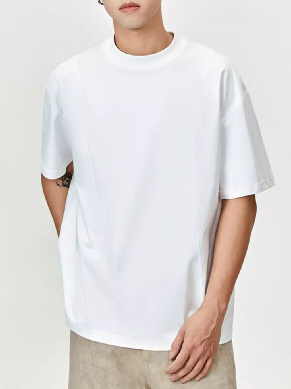 Men's Round Neck Short Sleeve T-Shirt