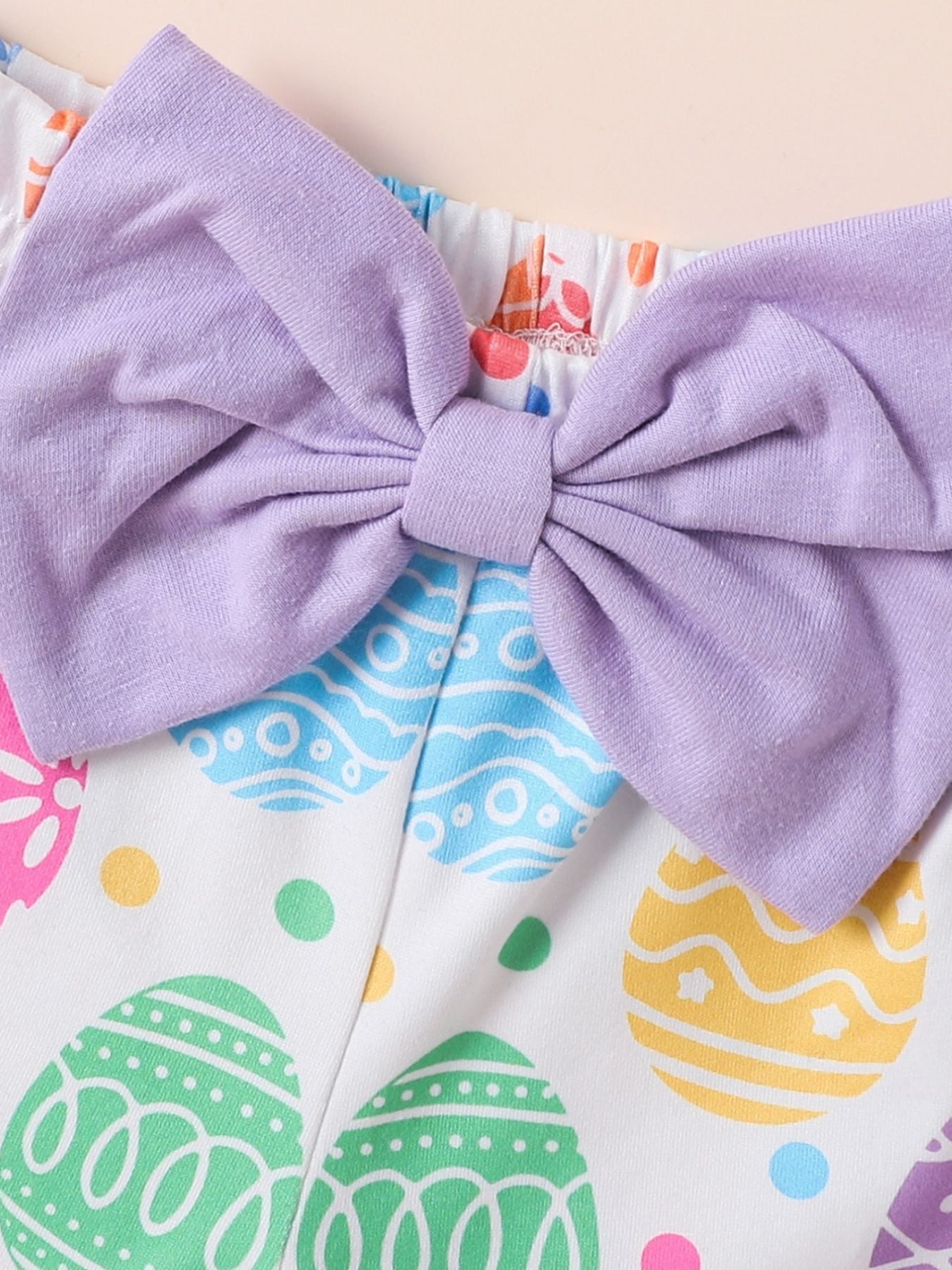 Children's Ruffled Bodysuit and Pants Set with Headband
