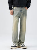 Men's Full Size Wide Leg Jeans Plus Size