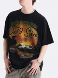 Men's Graphic Round Neck Oversized T-Shirt