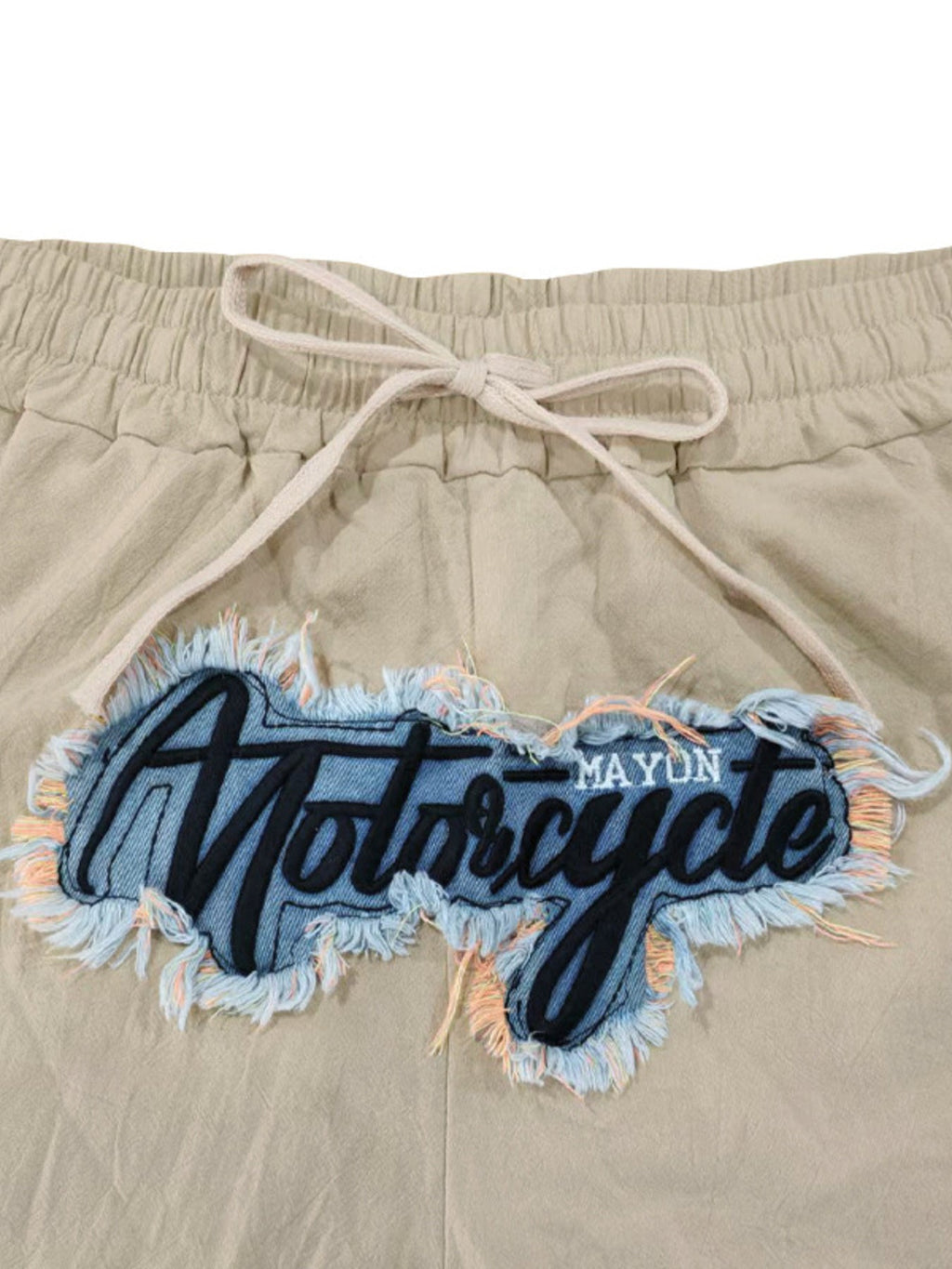 Men's Full Size Drawstring Letter Casual Pants Plus Size