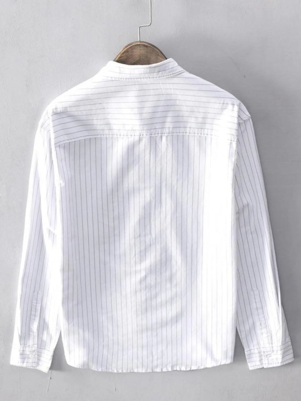 Men's Plus Size Button Up Long Sleeve Shirt