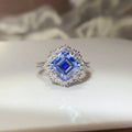 3 Carat Moissanite 925 Sterling Silver Ring