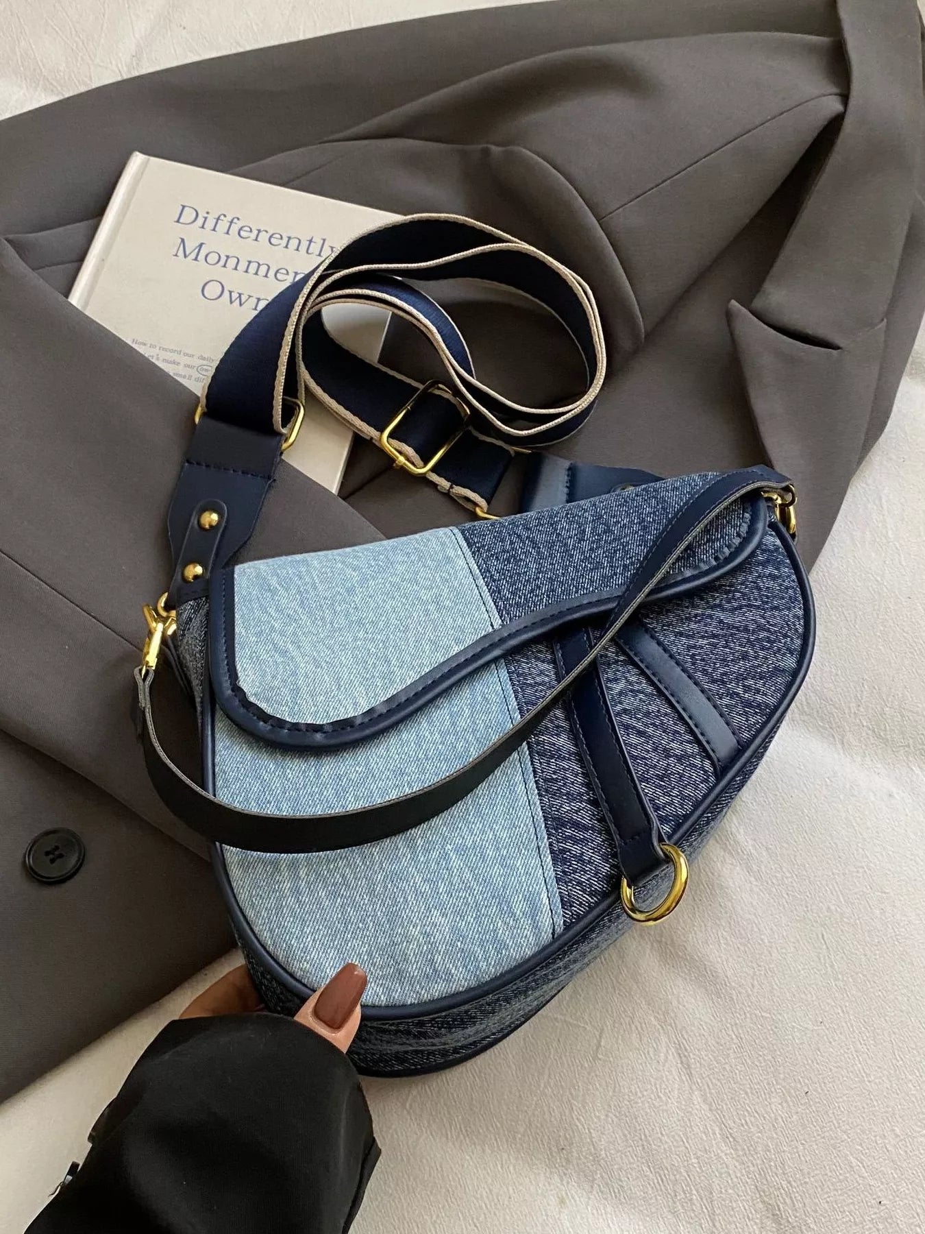 Adjustable Strap Crossbody Bag