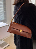 Leather Flap Shoulder Bag