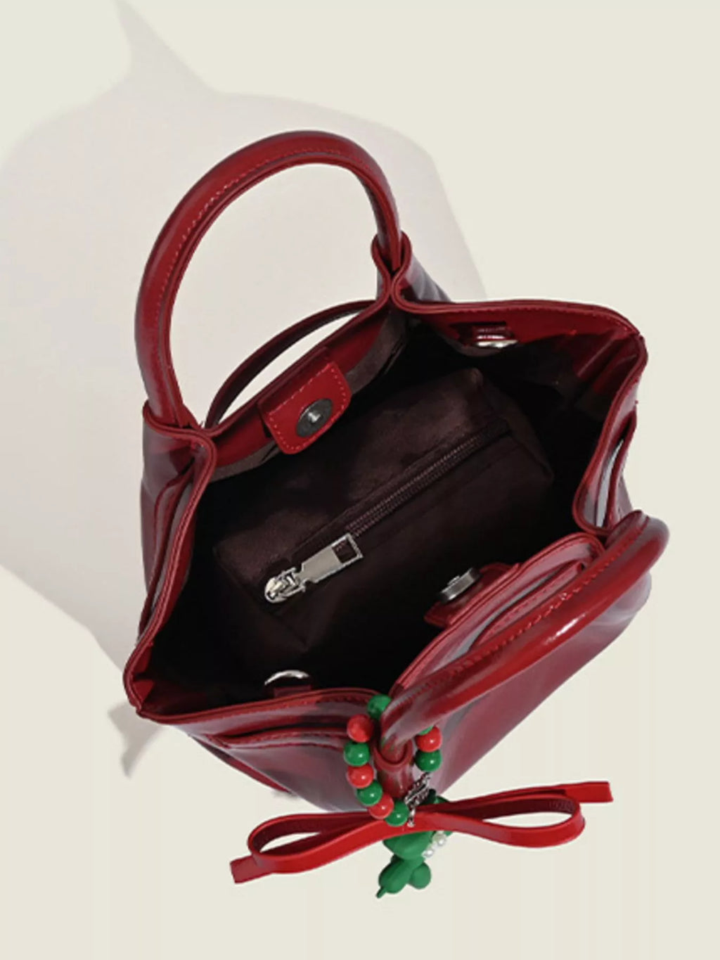 Top Handle Crossbody Bag