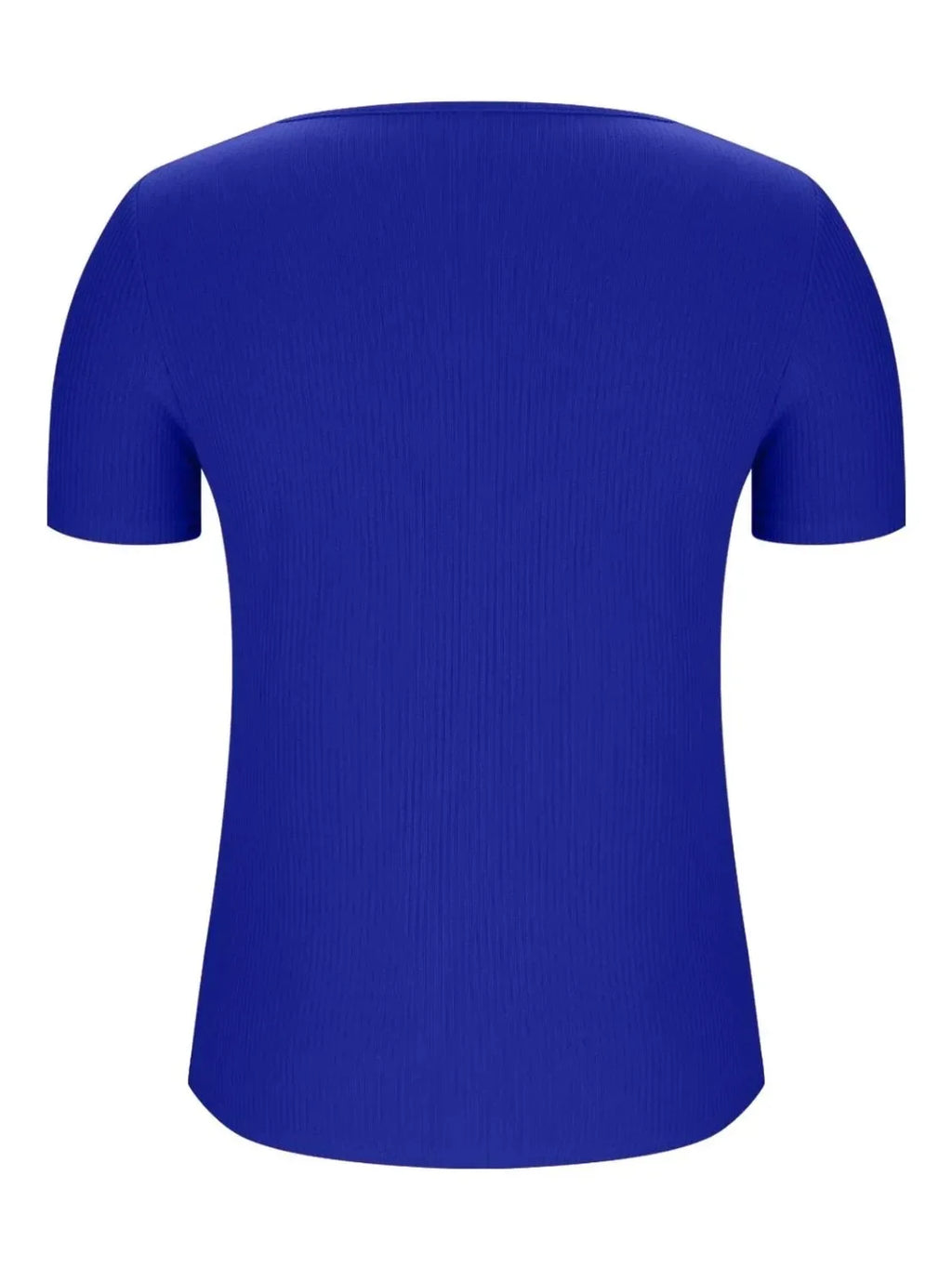 Solid V-Neck Short Sleeve T-Shirt