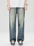 Men's Wash Loose Fit Jeans