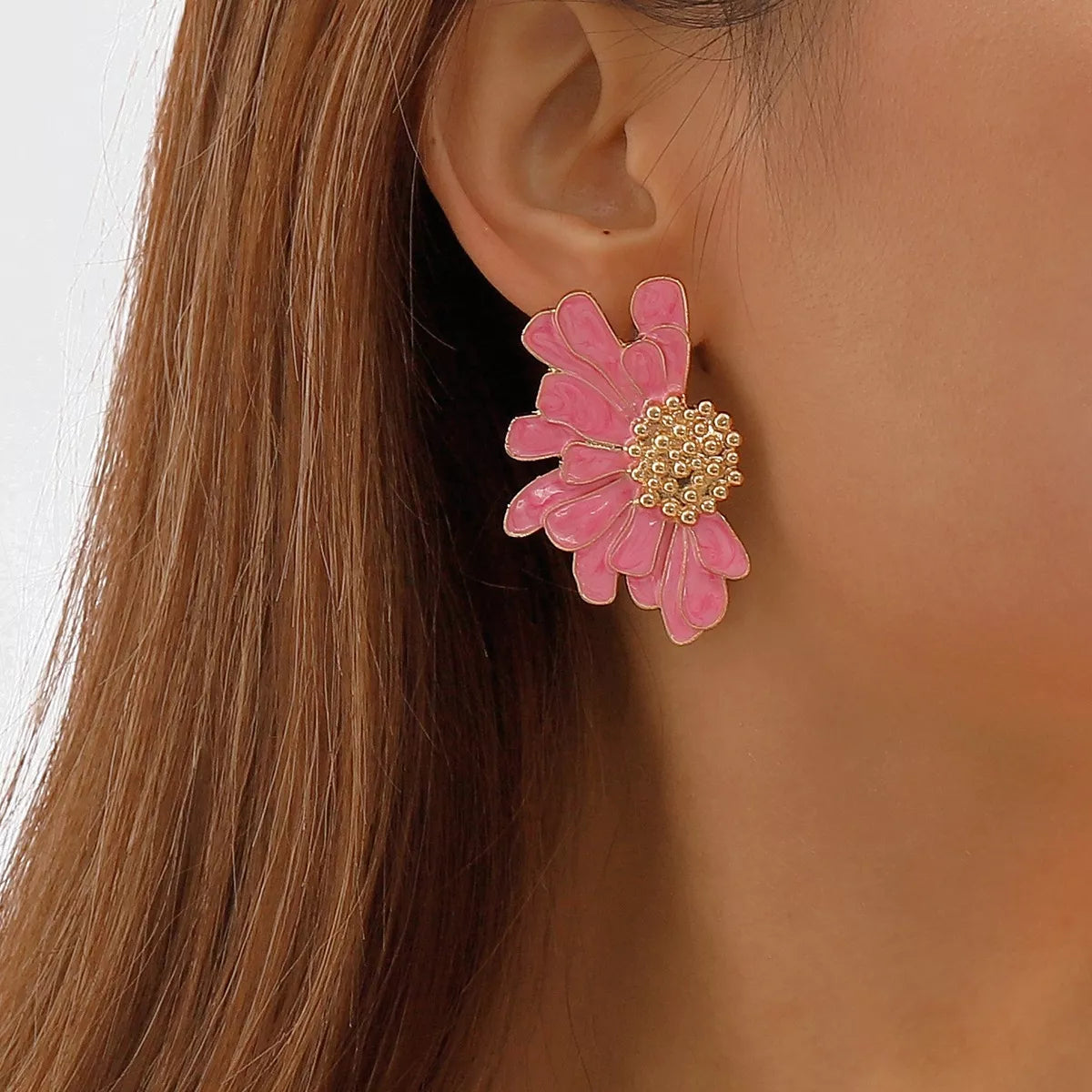 Flower Stud Earrings