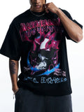 Men's Short Sleeve Graphic Oversized T-Shirt