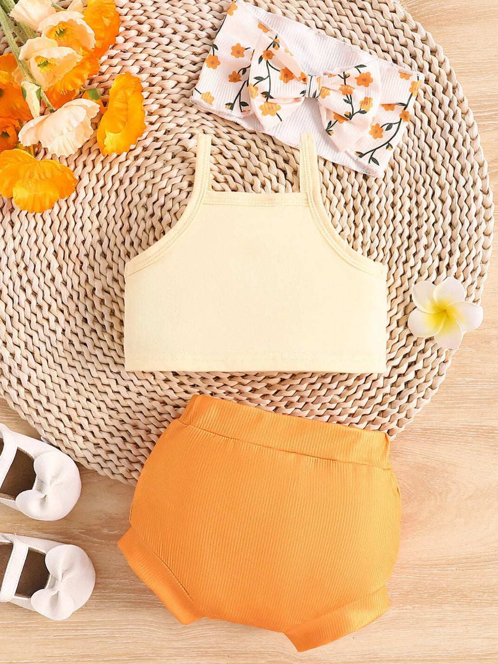 Children's Letter Cami and Shorts Set