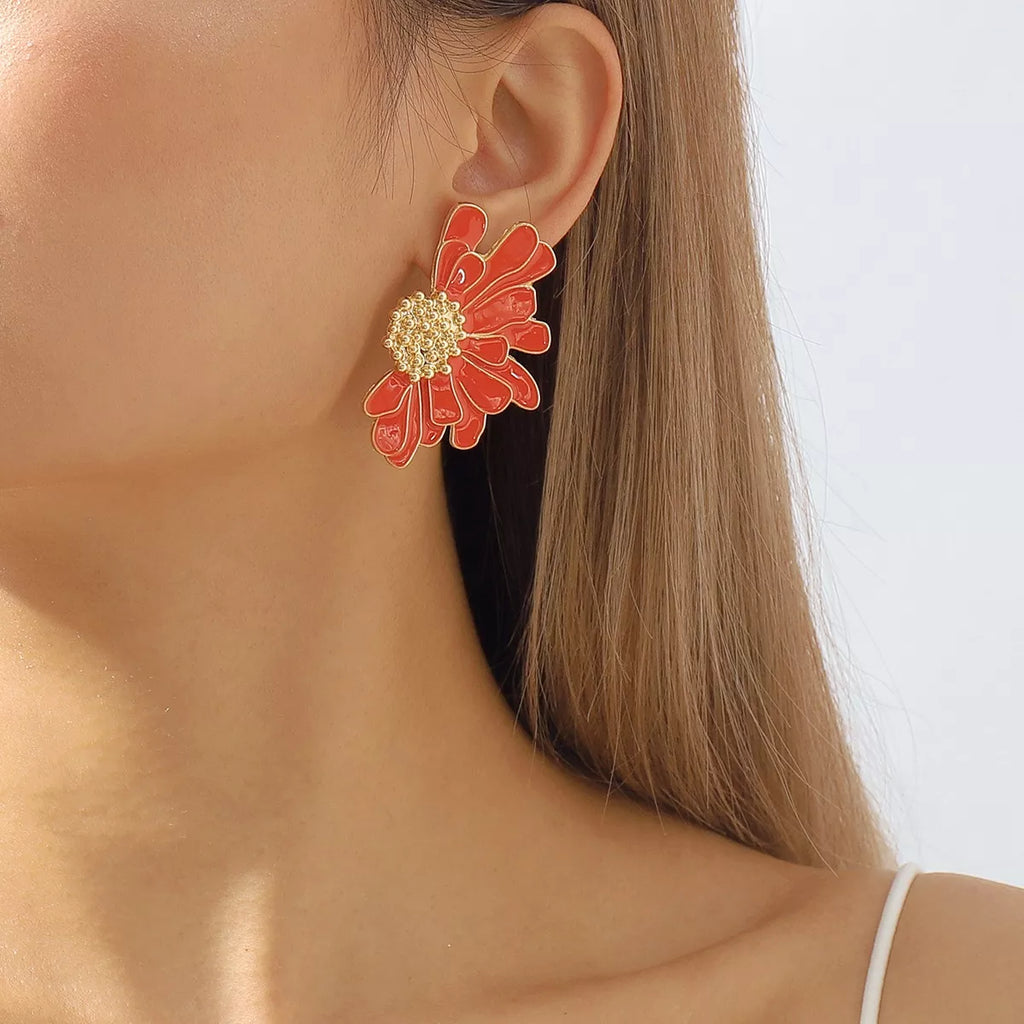 Flower Stud Earrings