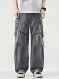 Men's Wide Leg Drawstring Pants