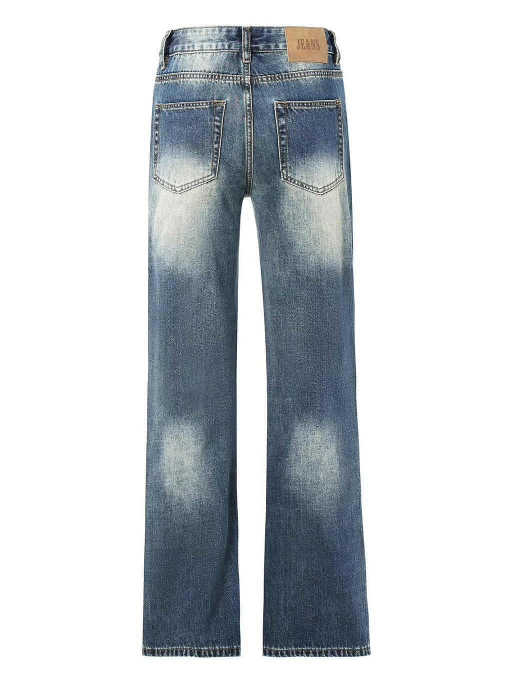 Men's Vintage Wash Loose Fit Jeans