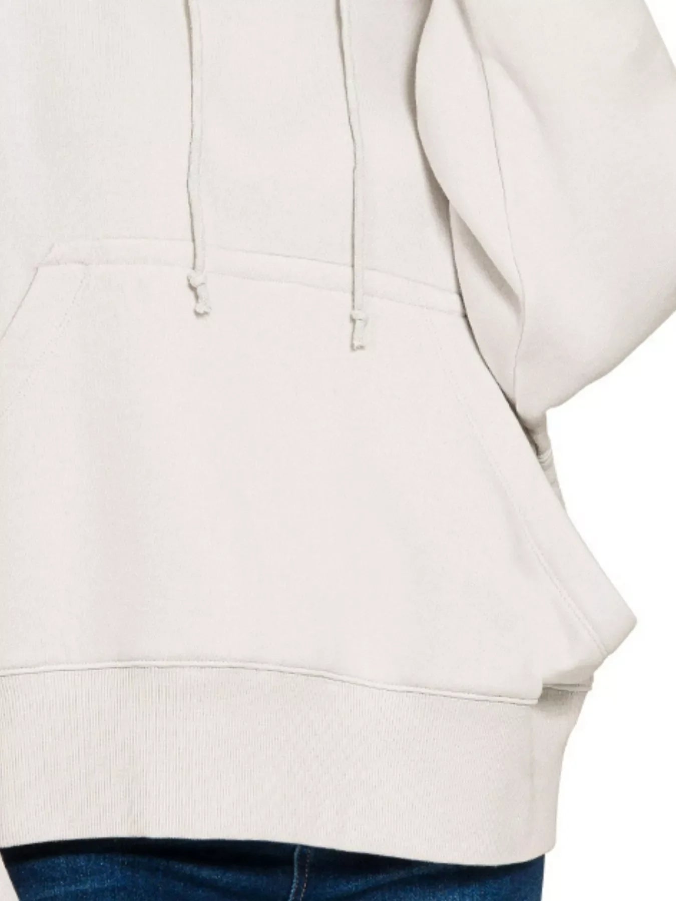 Zenana Oversized Fleece Kangaroo Pocket Hoodie