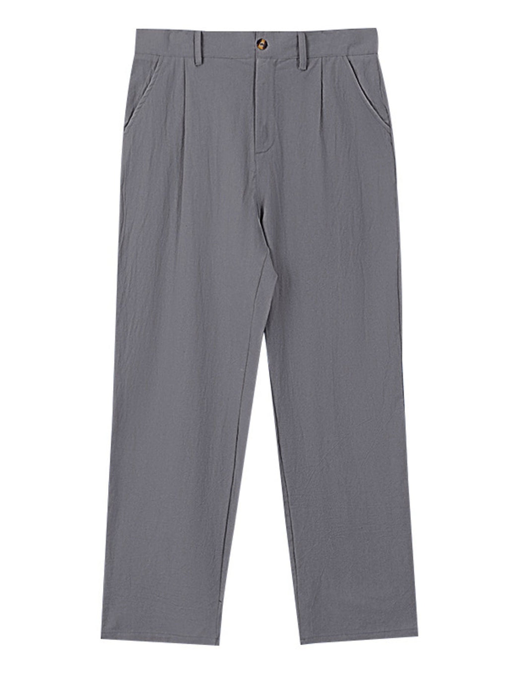 Men's Full Size Relaxed Fit Pleated Pants Plus Size