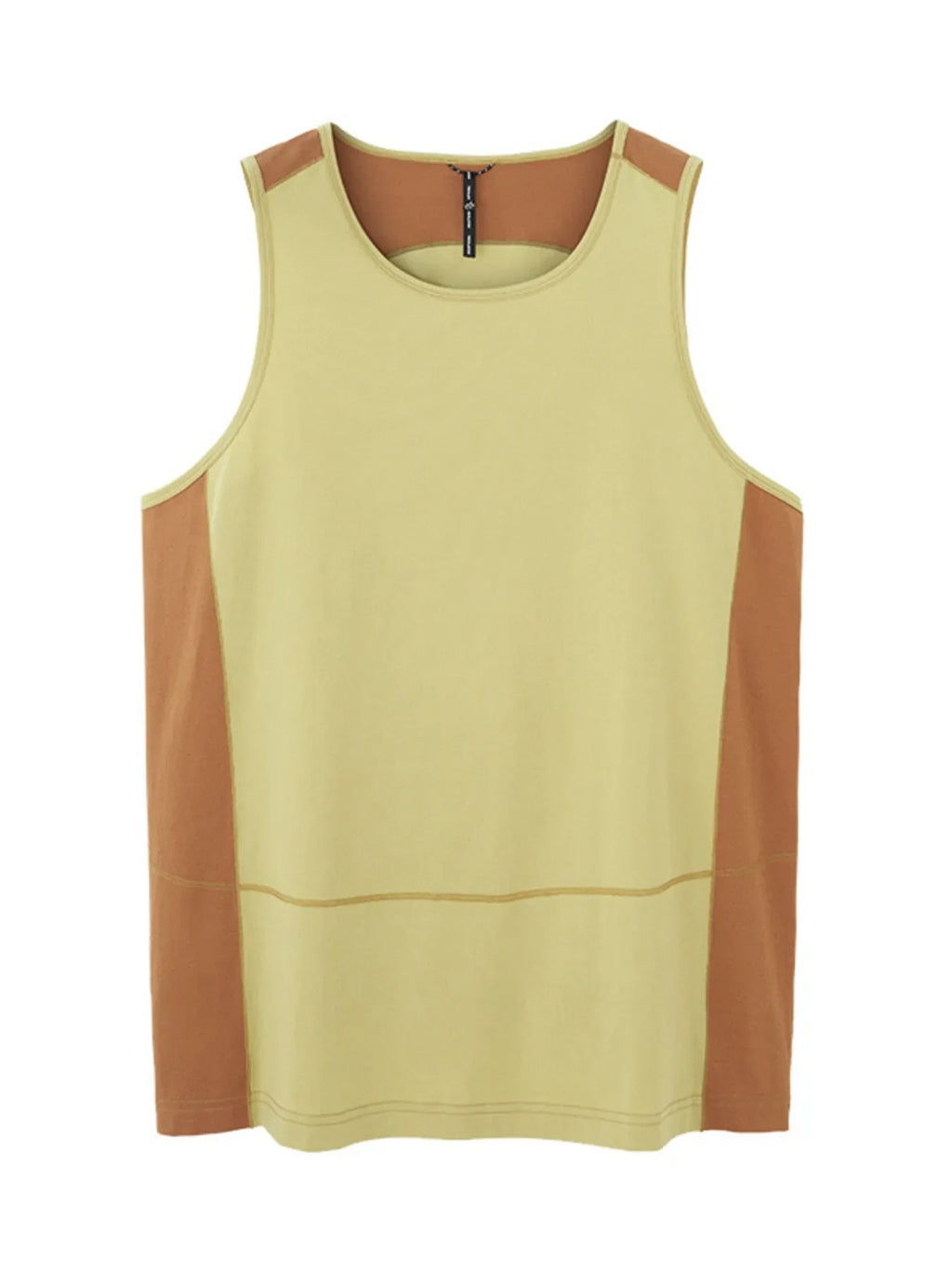 Men's Color Block Round Neck Tank