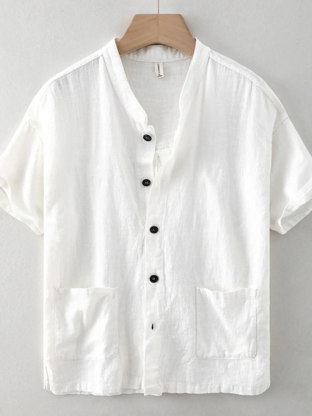 Men's Plus Size Button Up Short Sleeve Shirt
