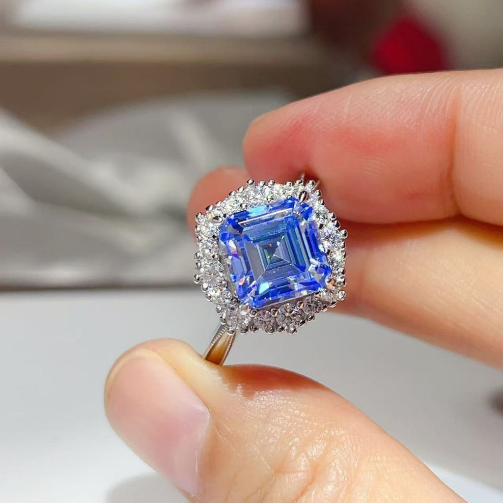 3 Carat Moissanite 925 Sterling Silver Ring