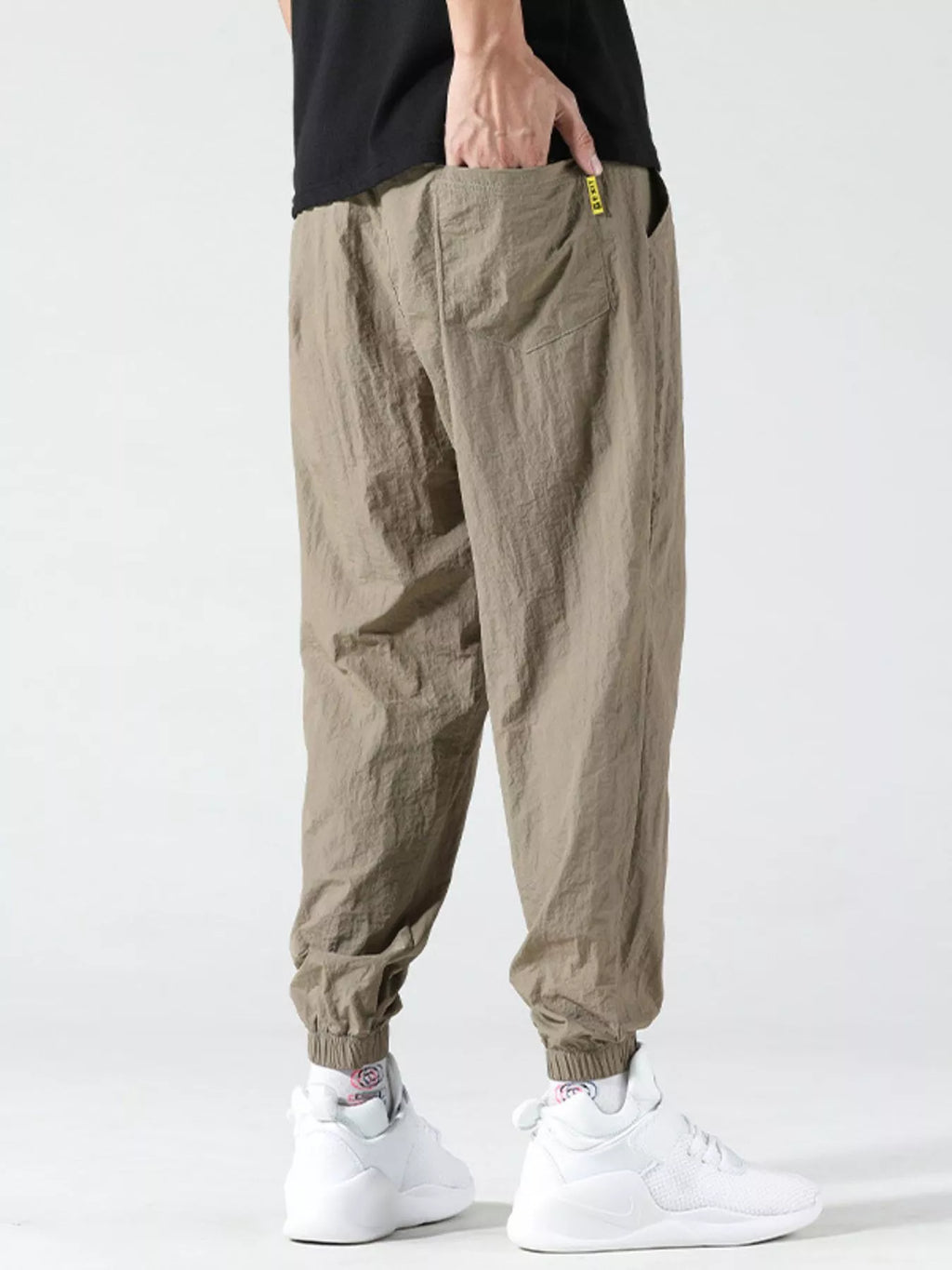 Men's Plus Size Drawstring Loose Fit Joggers