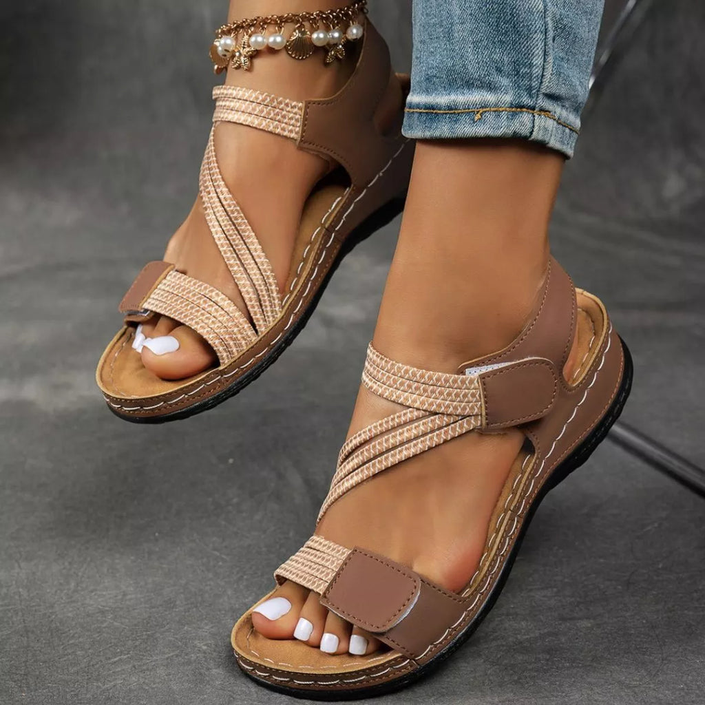 Open Toe Wedge Sandals