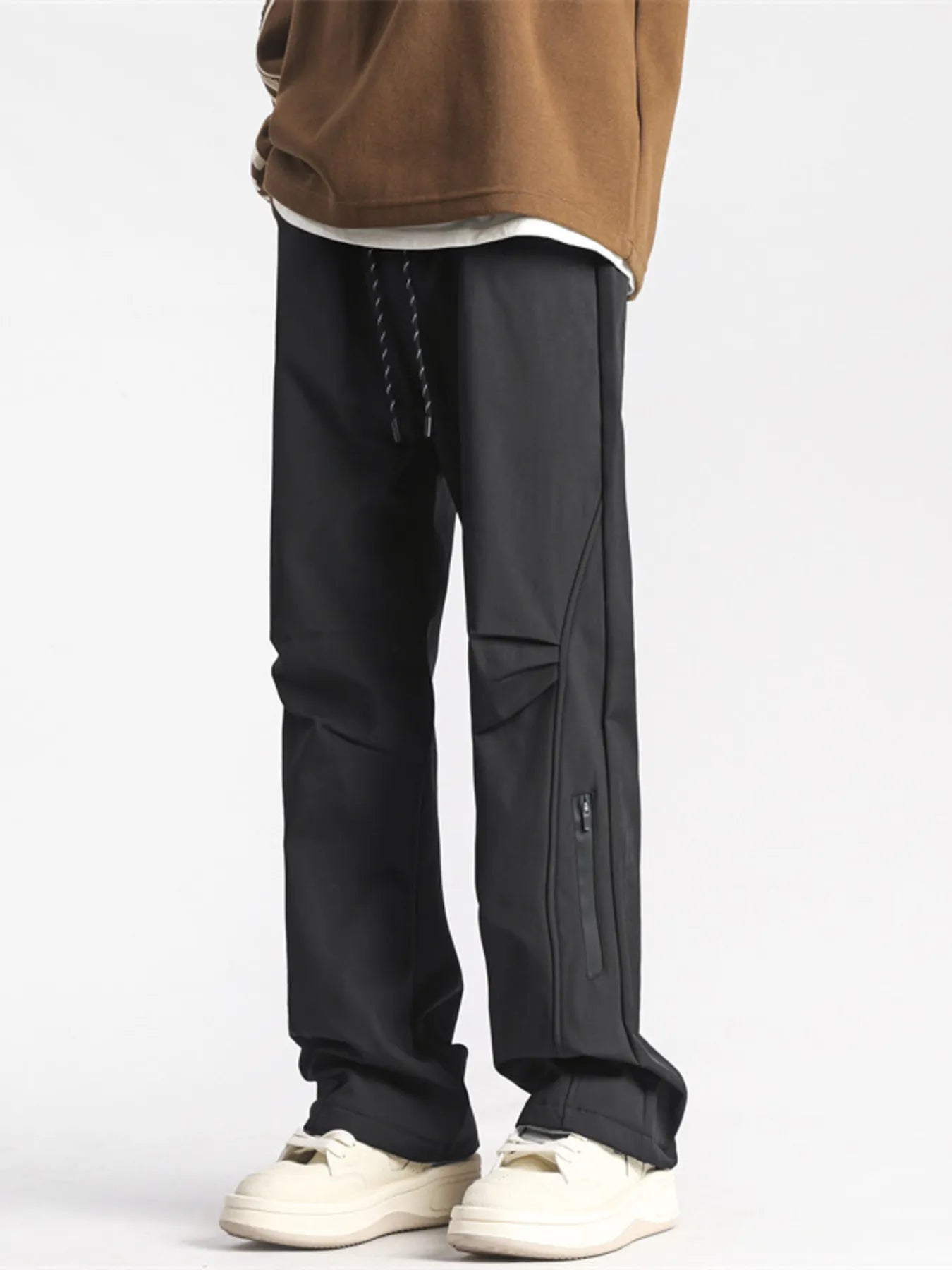 Men's Plus Size Casual Loose Fit Drawstring Pants