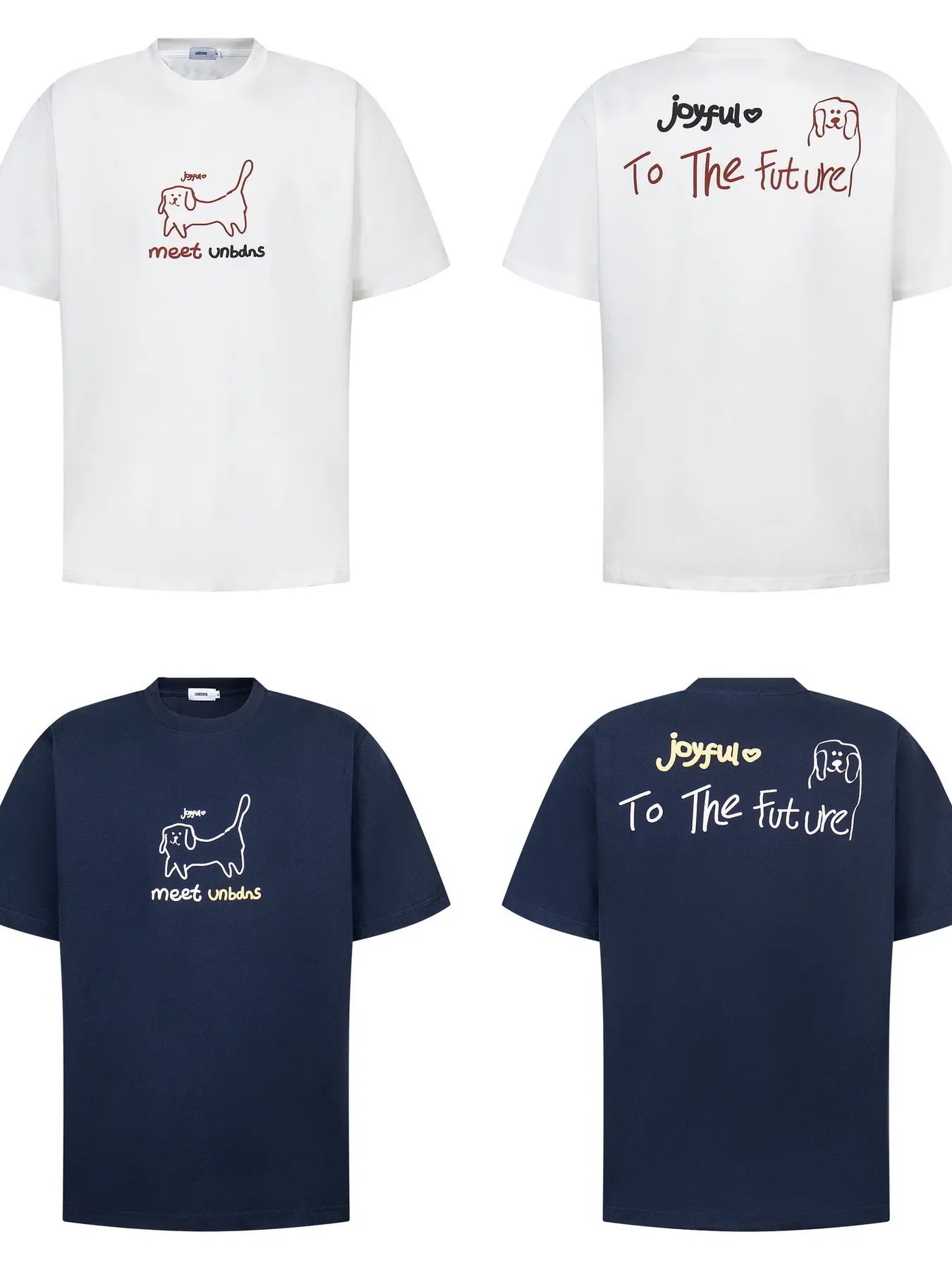 Men's Graphic Dog Casual T-Shirt