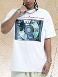 Men's Graphic Round Neck Short Sleeve T-Shirt