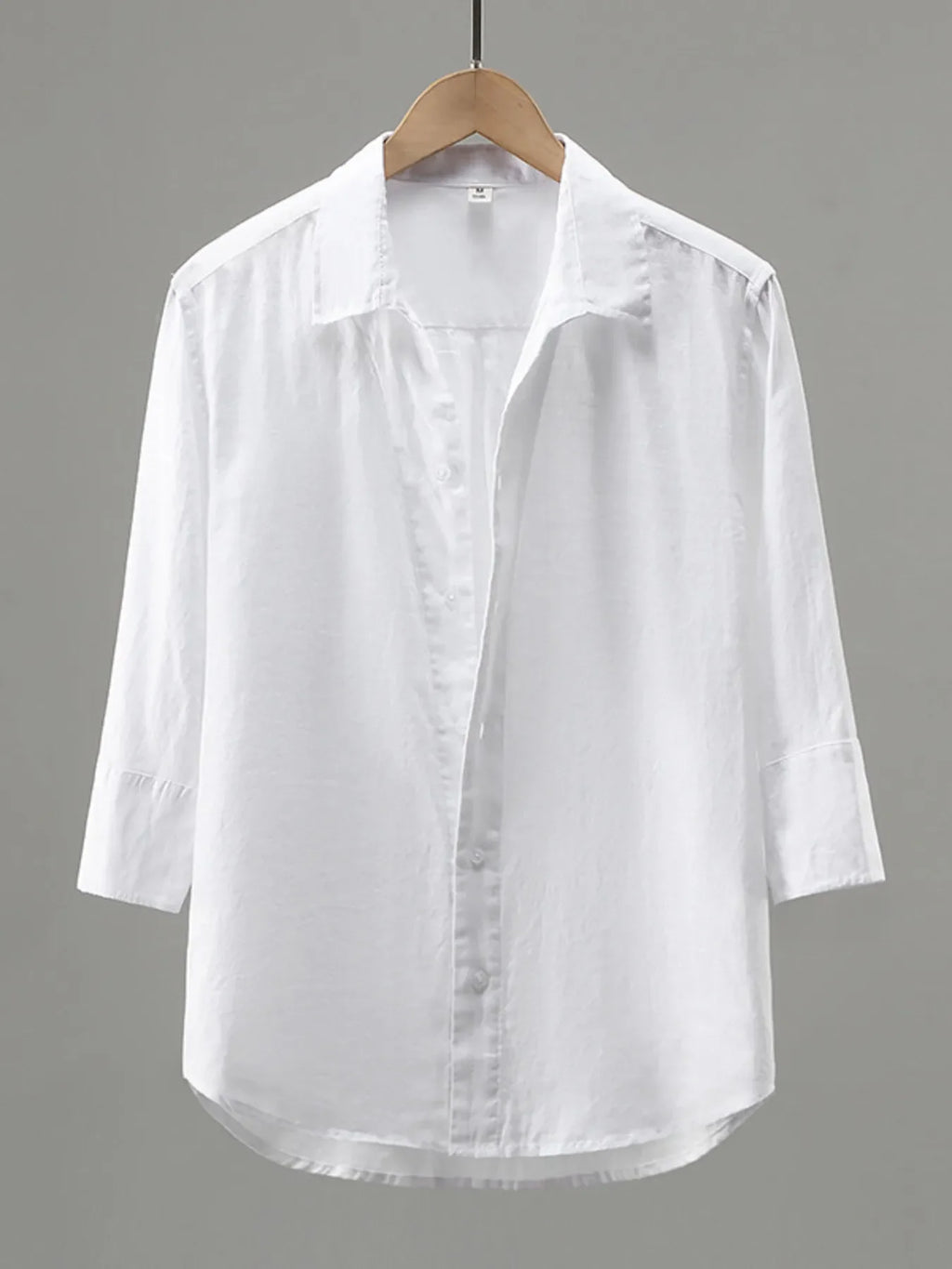 Men's Plus Size Button Up Long Sleeve Shirt