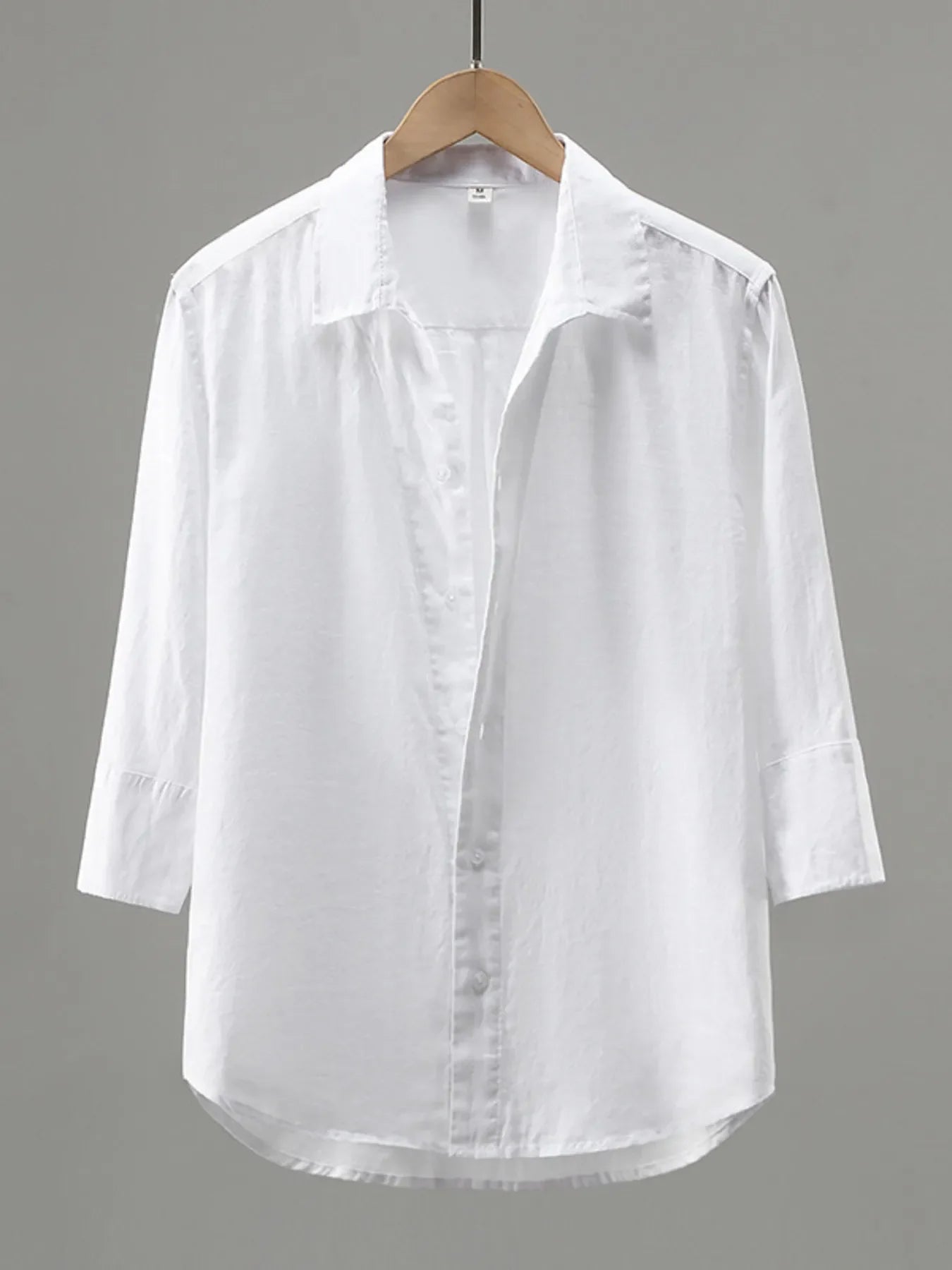 Men's Plus Size Button Up Long Sleeve Shirt