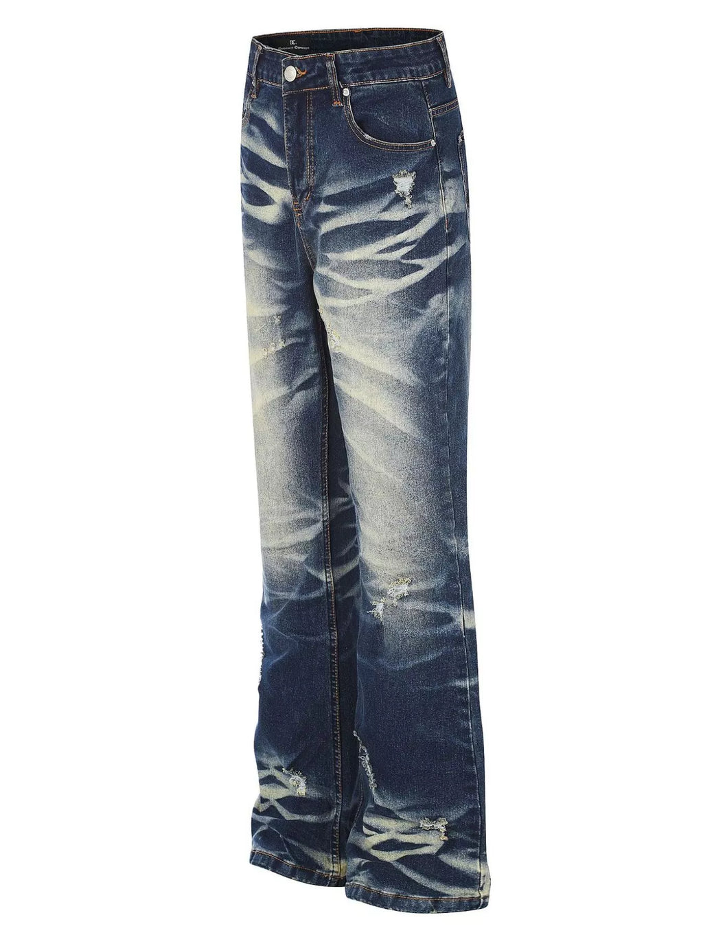Men's Washed Flare Jeans