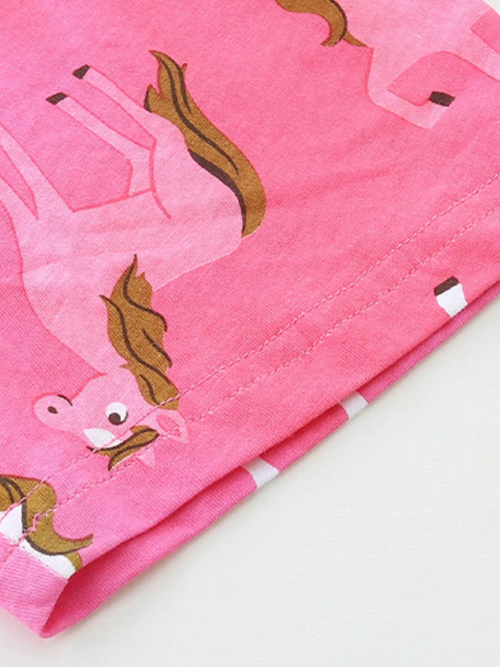 Children's Horse Print Tank and Shorts Set