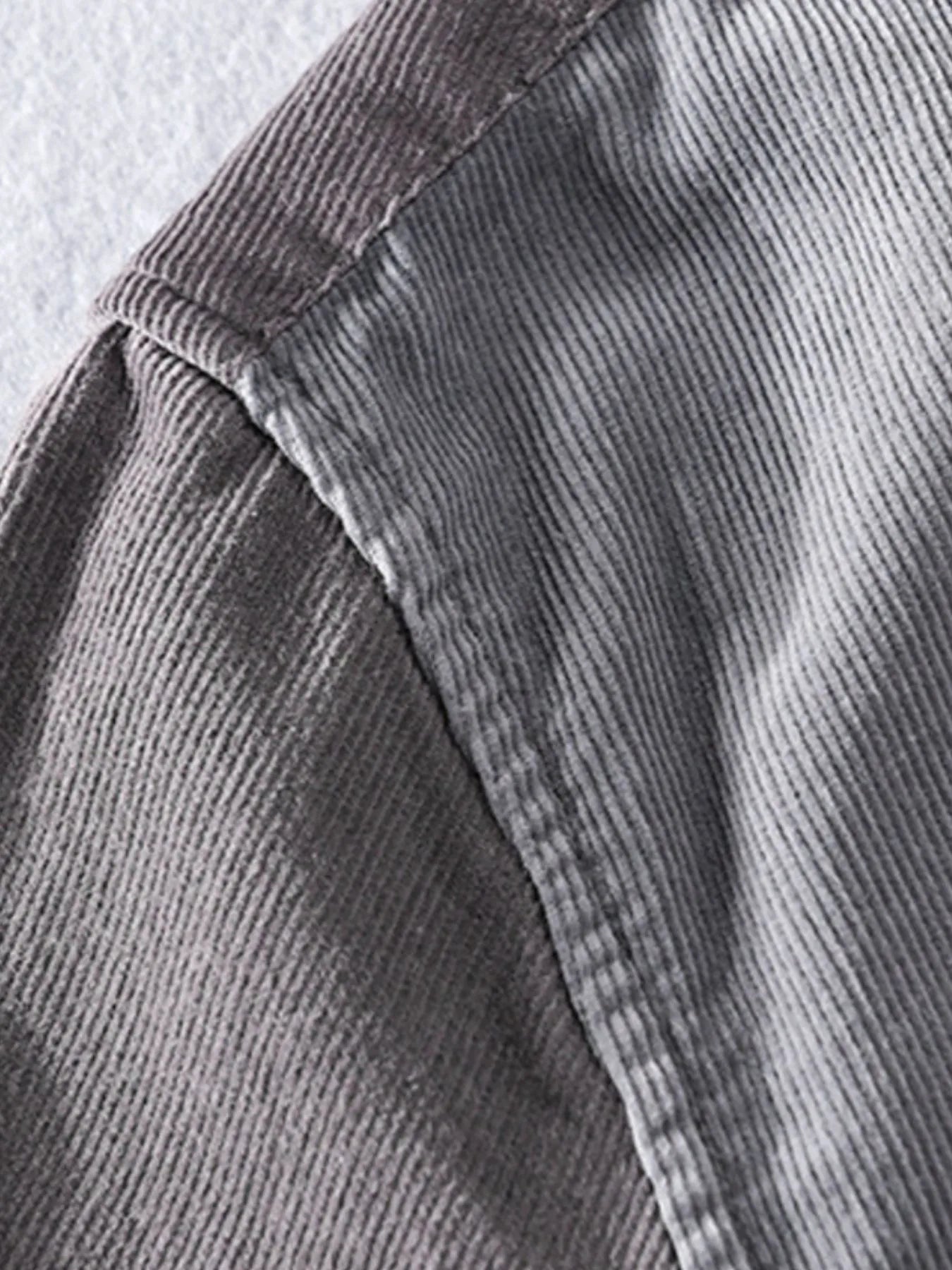 Men's Plus Size Button Up Long Sleeve Shirt