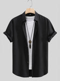 Men's Button Up Short Sleeve Shirt