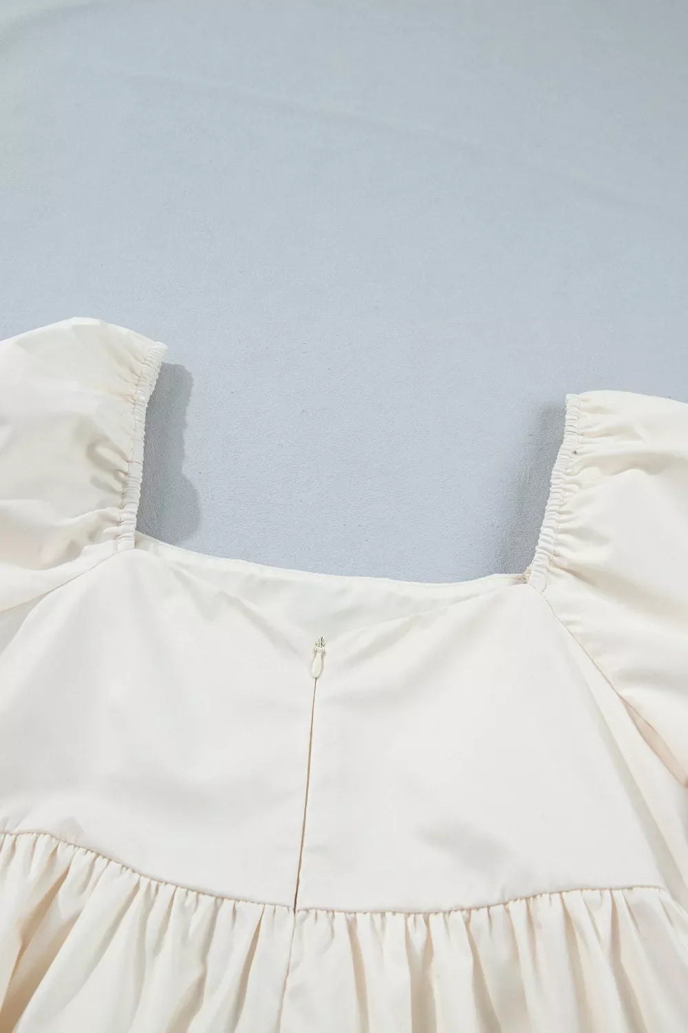 Floral Puff Sleeve Babydoll Dress
