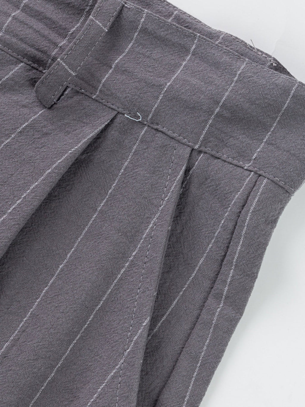 Men's Full Size Striped Wide Leg Pant Plus Size