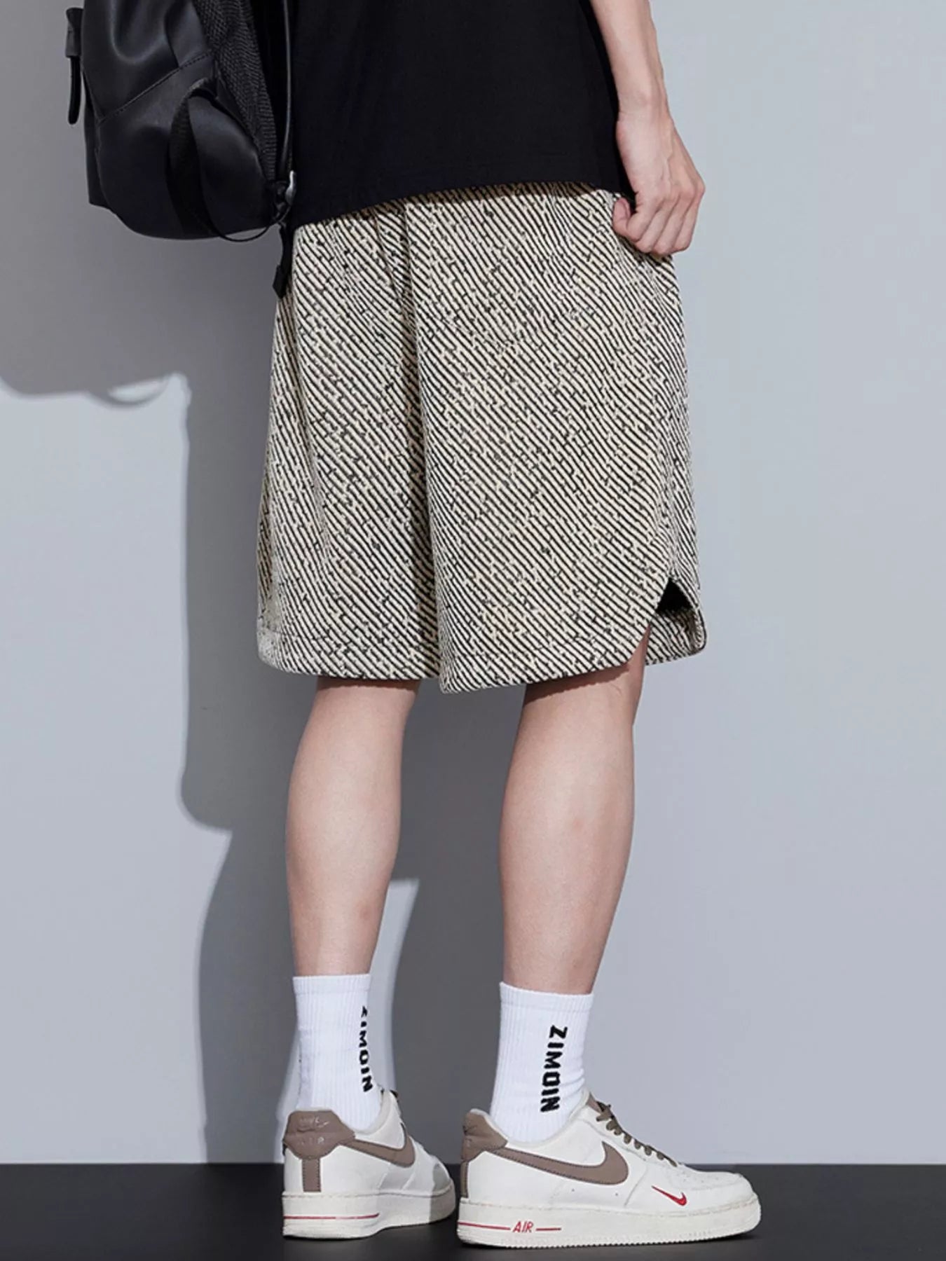 Men's Plus Size Drawstring Loose Fit Shorts